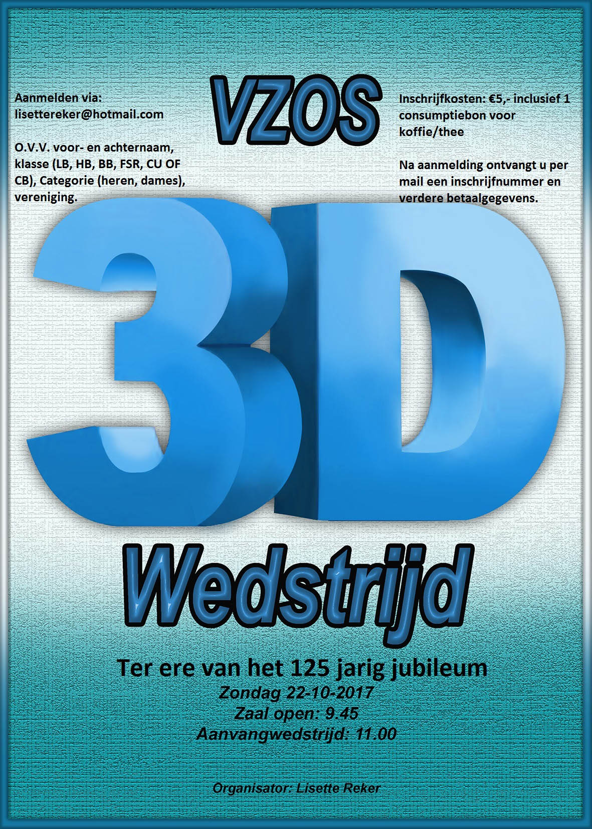 VZOS 3D Wedstrijd @ VZOS