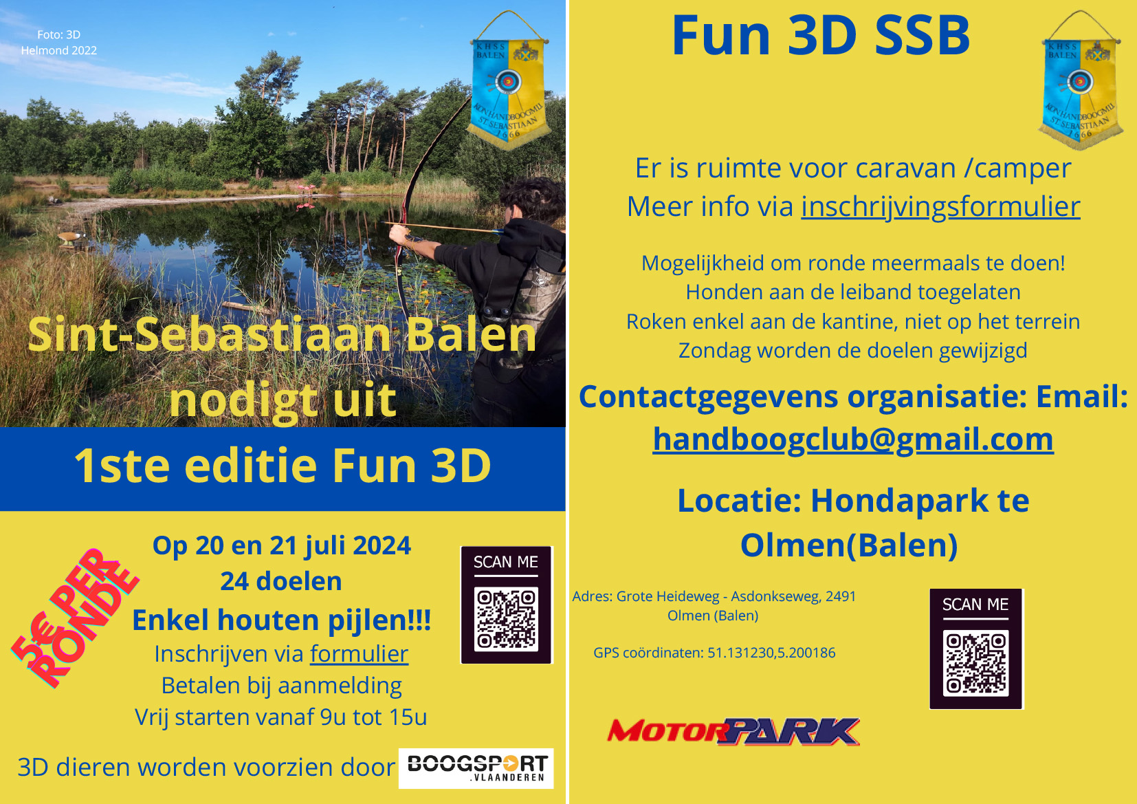 Fun 3D SSB Balen @ Hondapark